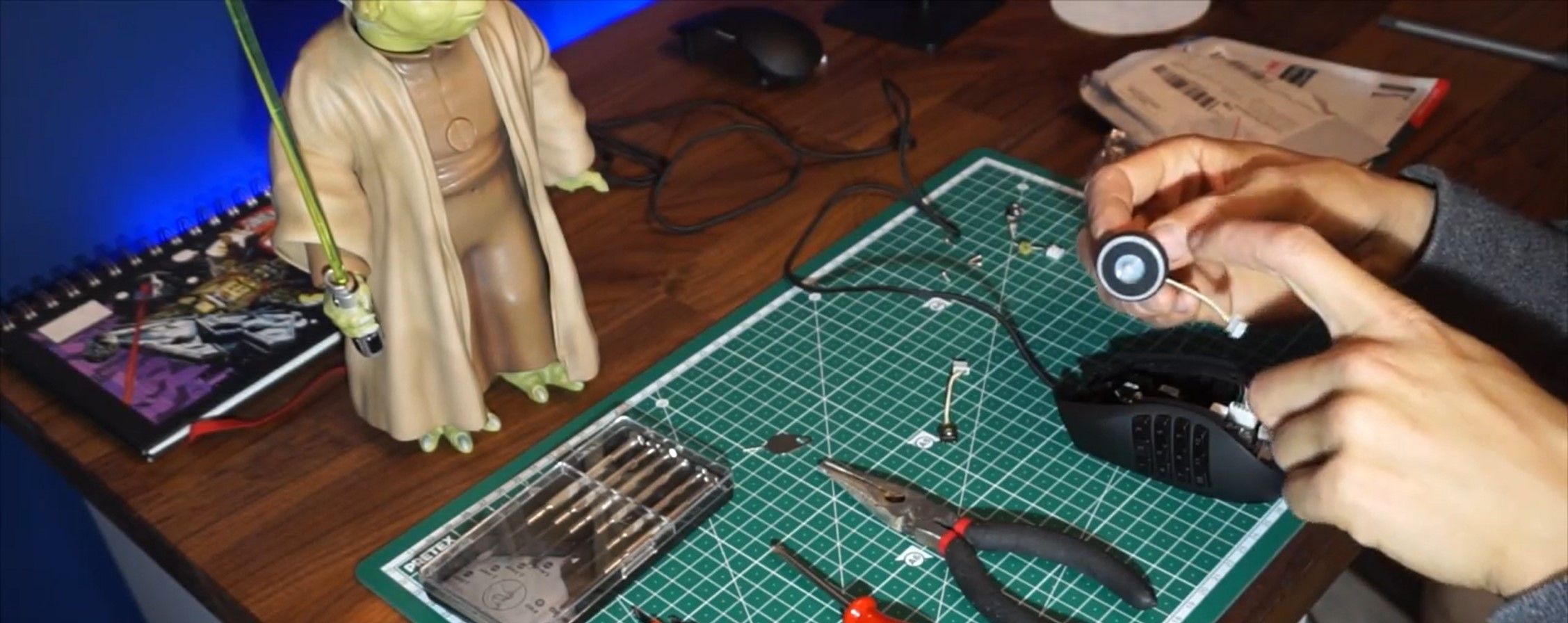 Исправленный блок энкодера мыши