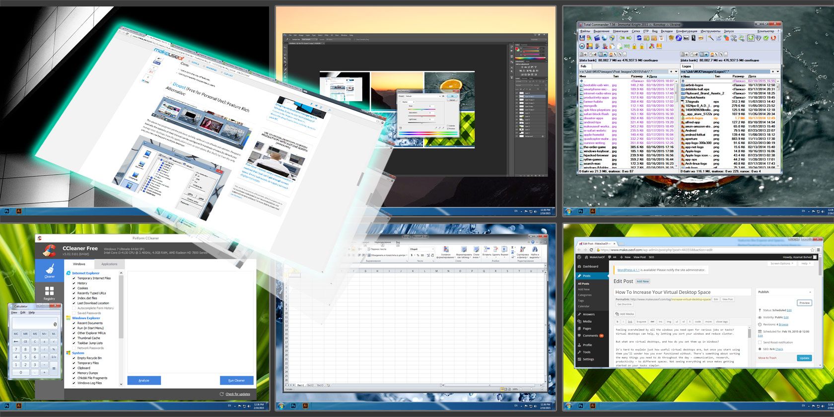 Виртуальные рабочие столы в Windows: обзор и выбор