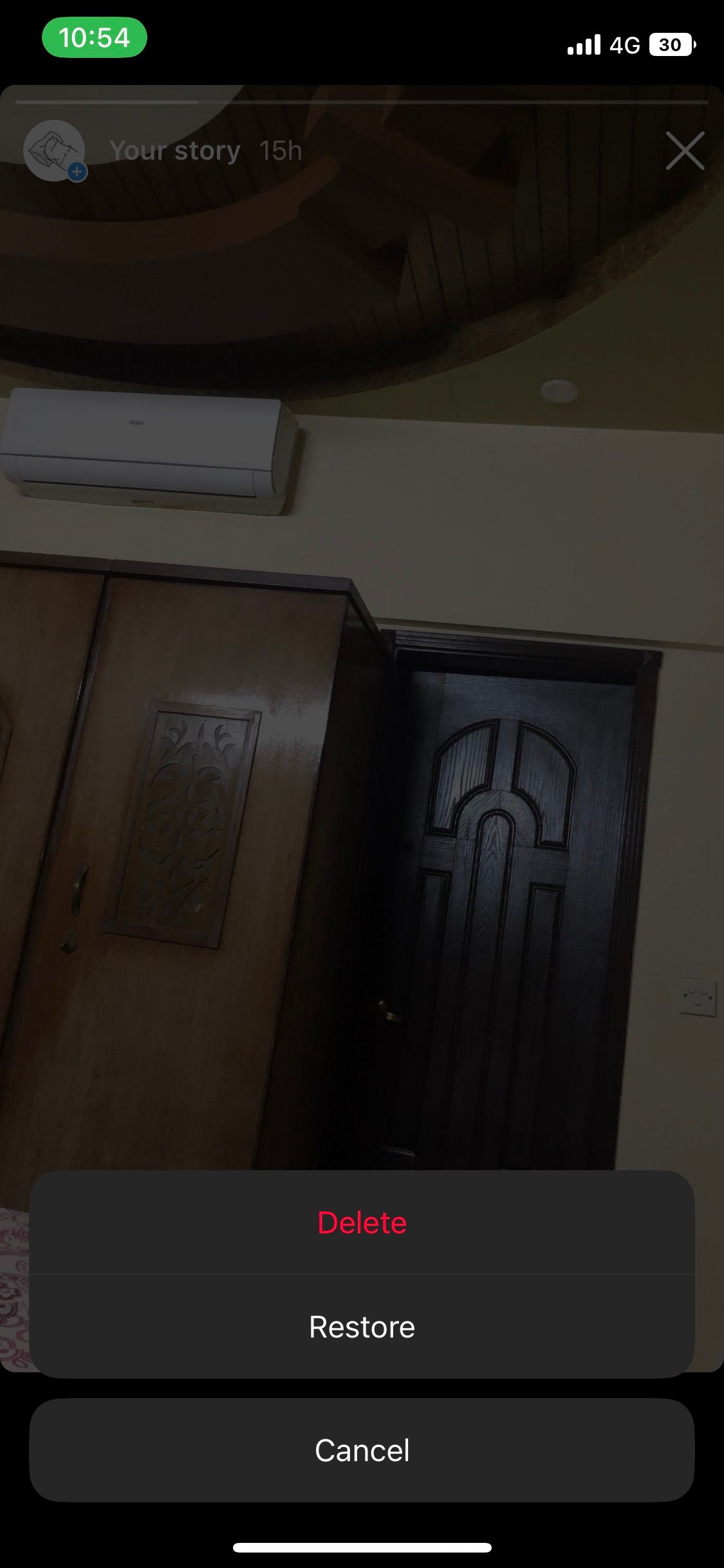 восстановление удалённой истории