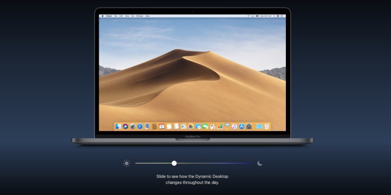 Dynamic Desktop Mojave — как включить сейчас