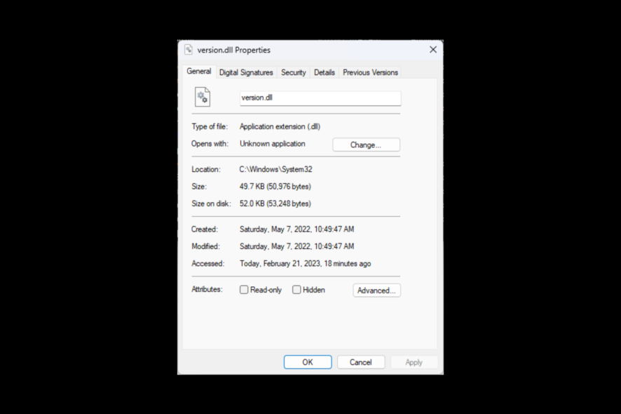 Ошибка Version.dll: как исправить