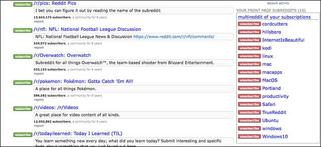 список-подписок