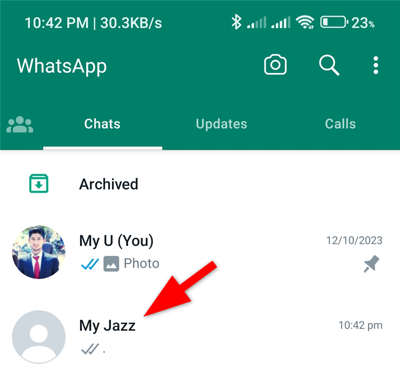 Chat Lock в WhatsApp — блокировка чатов
