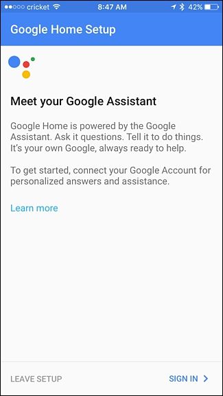 Экран с запросом доступа к личной информации для персональных ответов