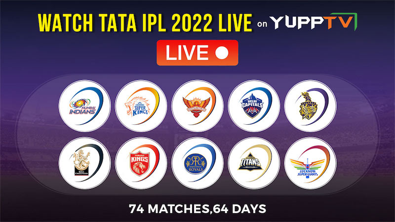 Yupp TV будет транслировать IPL 2022 в ряде стран
