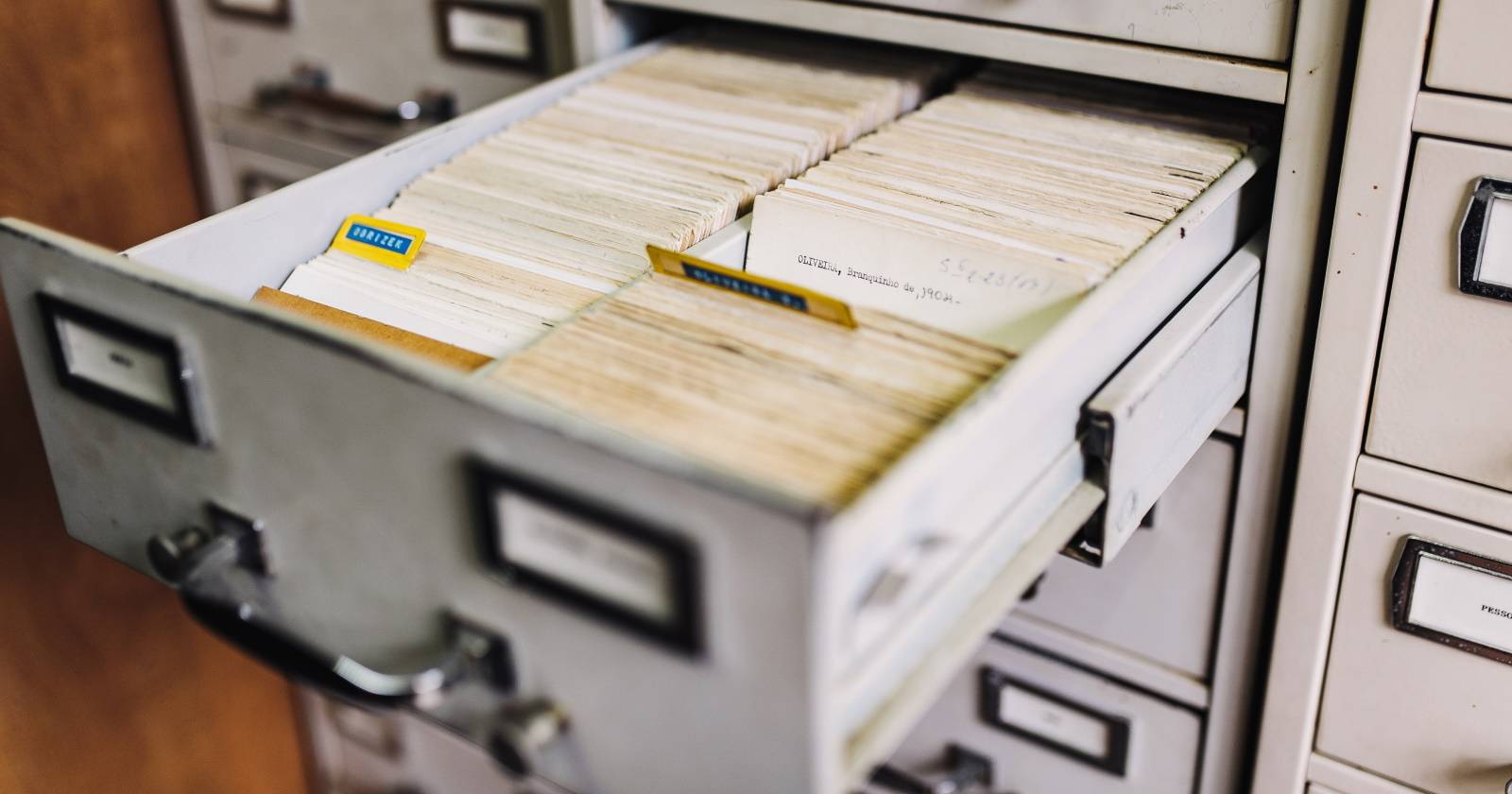 Файлы в офисном ящике