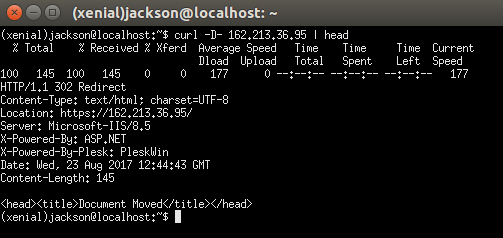 Проверка установки PageSpeed
