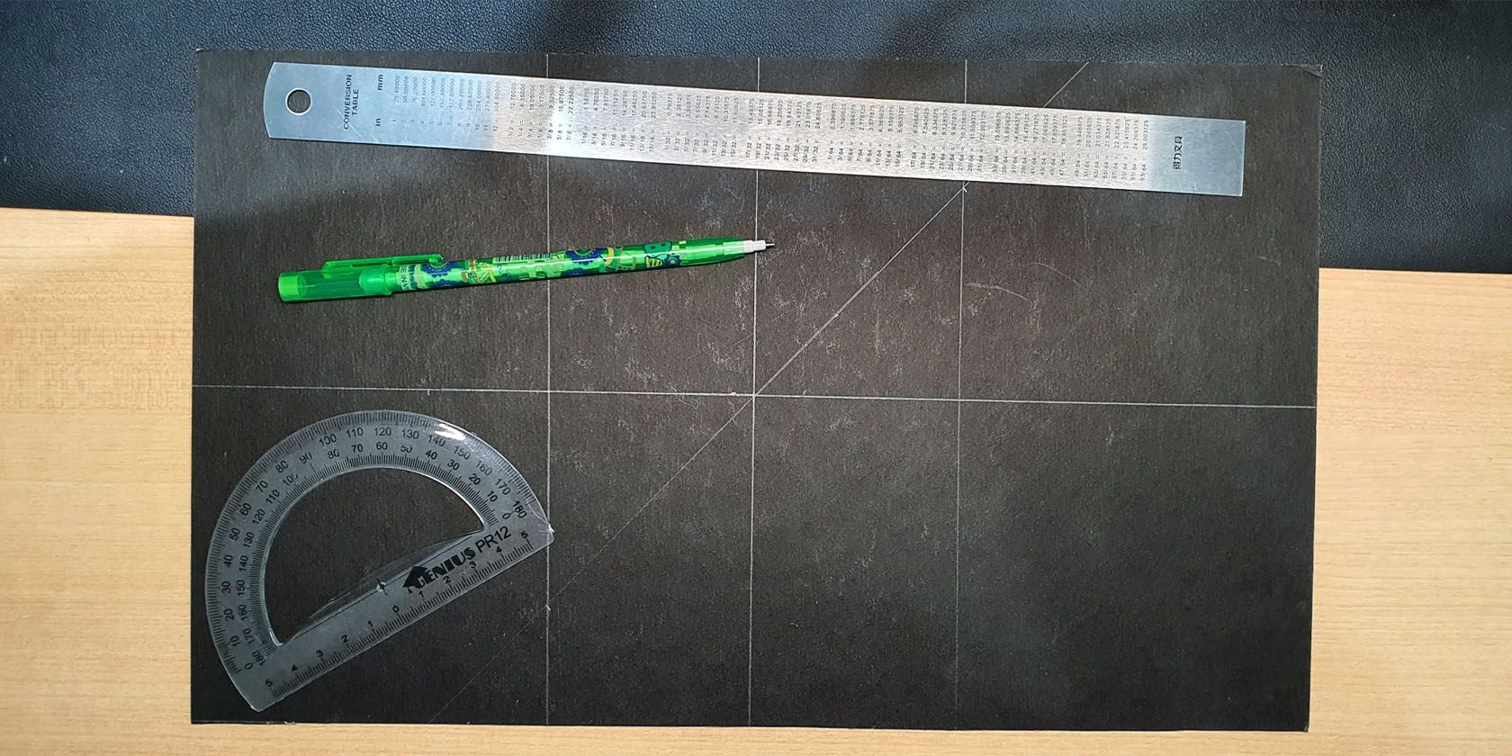 Разметка боковой панели для телесуфлёра