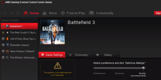 AMD Library: добавление игры вручную