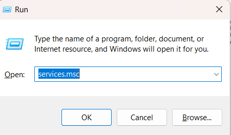 Окно служб Windows с Print Spooler