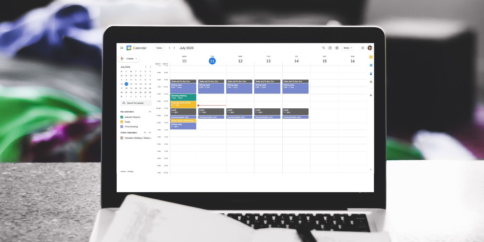 Отключить события из Gmail в Google Календаре