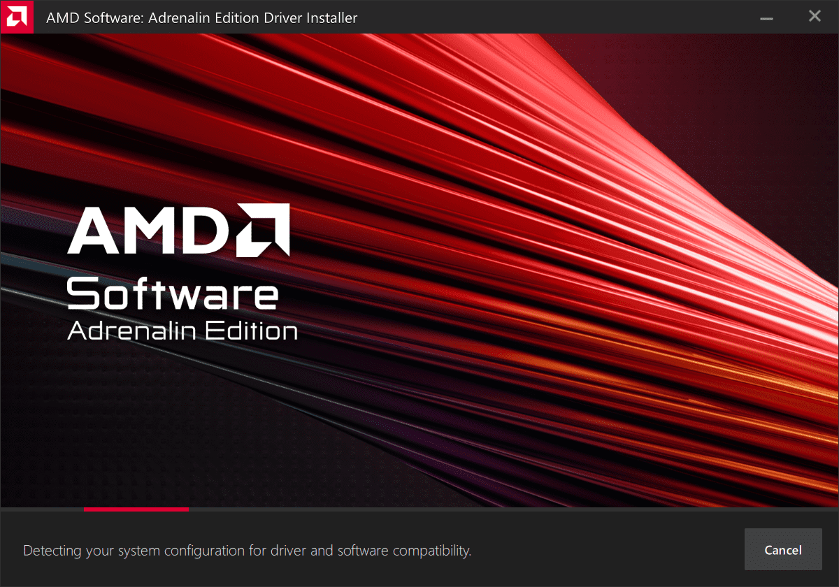 Установка APU-драйвера через .exe