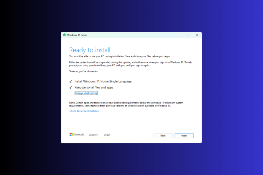 Скачать и установить Windows 11 23H2