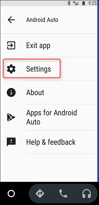 Экран настроек Android Auto с опцией Ограничить Wi‑Fi