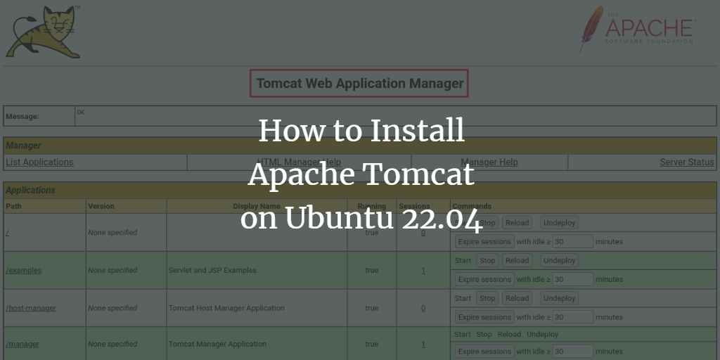 Установка Apache Tomcat на Ubuntu 22.04