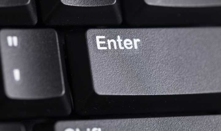 Клавиша Enter и пример срабатывания клавиши Shift