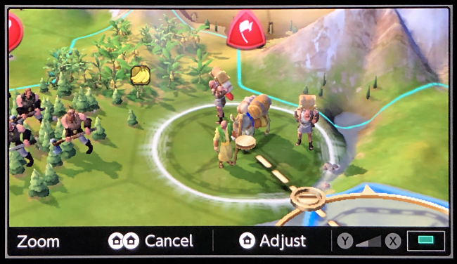 Zoom зафиксирован на Nintendo Switch