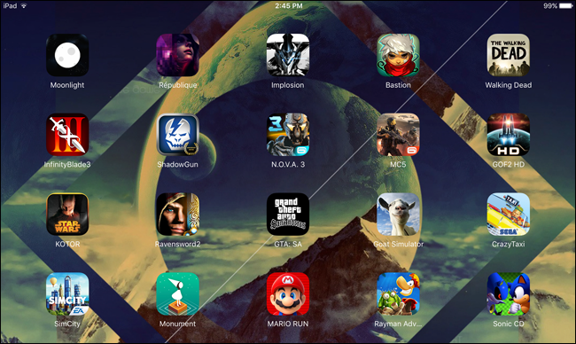Игры на iOS — интерфейс и графика