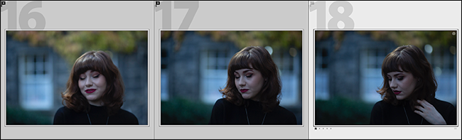 Серийная съёмка помогает поймать резкий кадр при движении модели