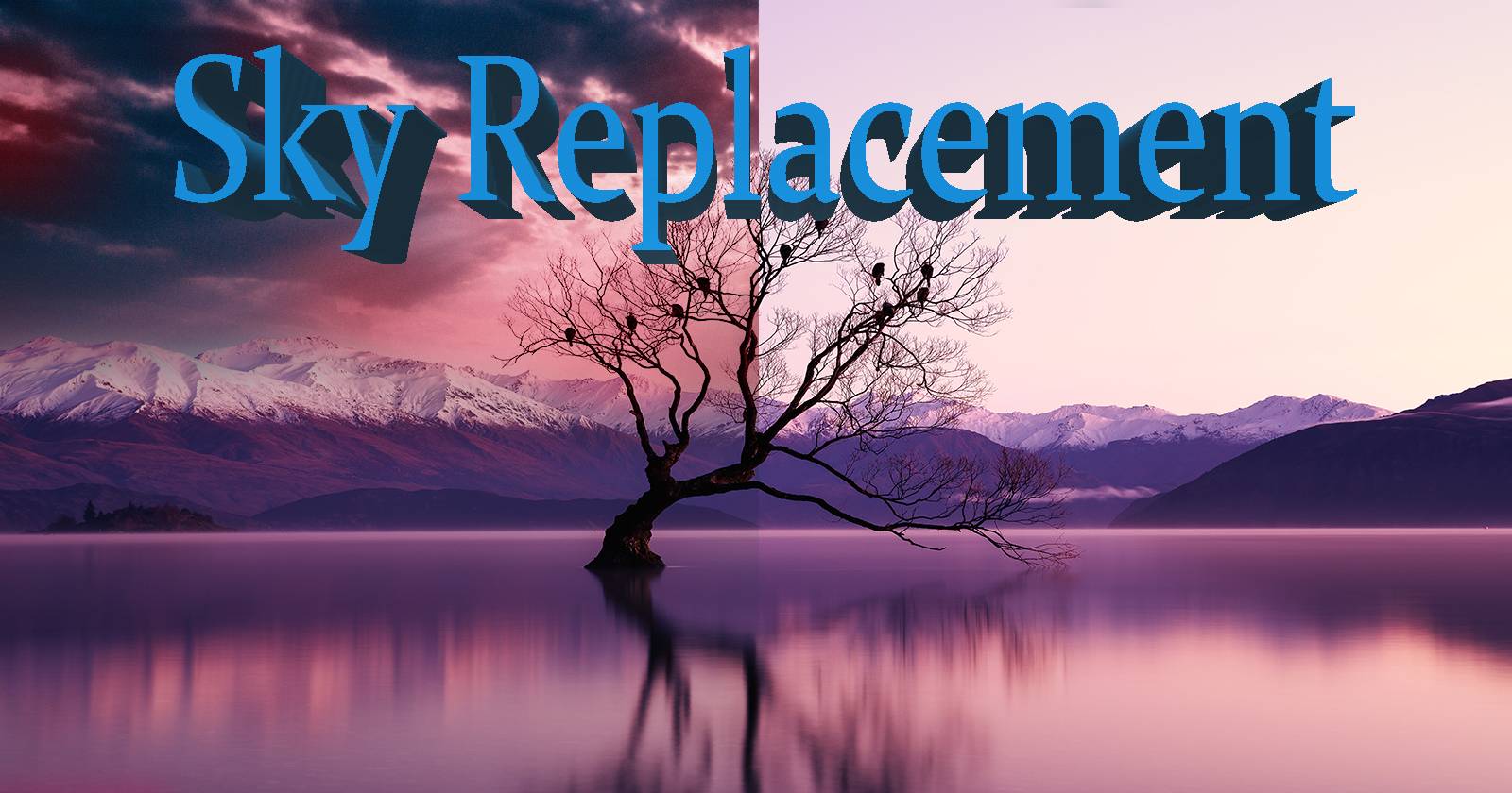 Замена неба в Photoshop — пошагово