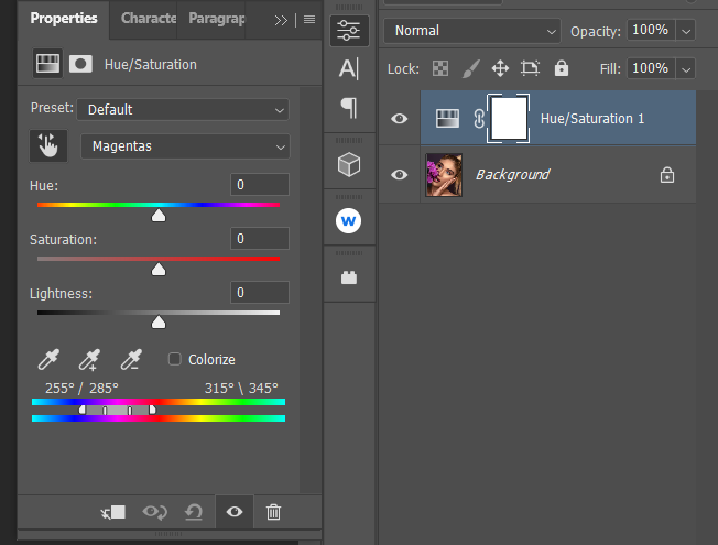 Кликните по цвету цветов для выбора диапазона