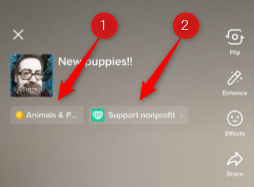 Выберите тему и благотворительную организацию для пожертвований.