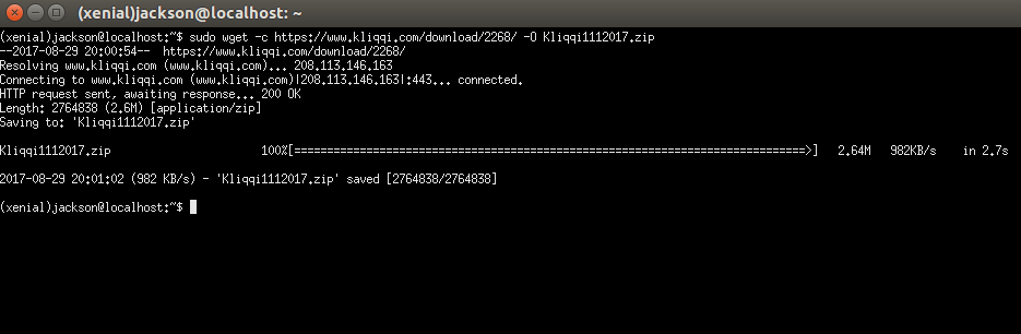Kliqqi auf Ubuntu installieren — Schritt für Schritt