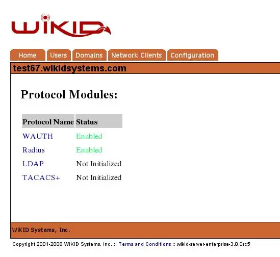 Abilitare moduli di protocollo in WiKID