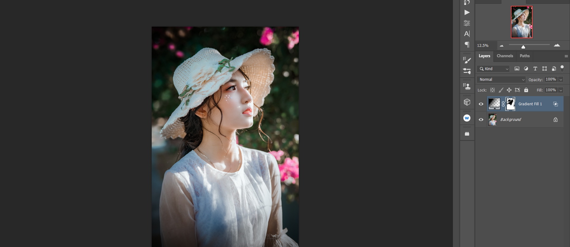 После — цветы