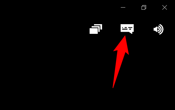 Выберите «Audio & Subtitles» в правом верхнем углу приложения.