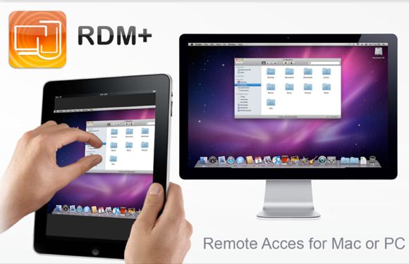 Интерфейс RDM + Desktop Lite на iPhone