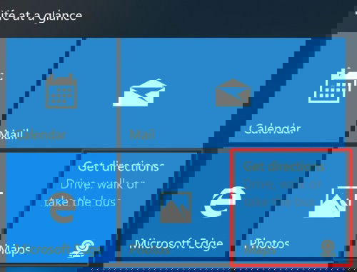 Меню приложения с выделенным пунктом параметров