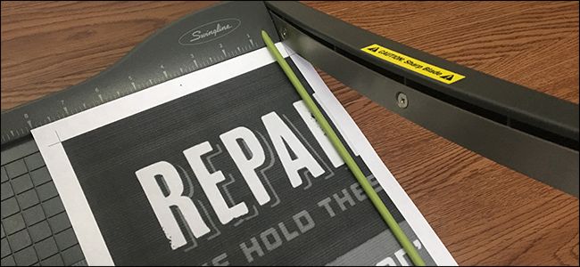 Фото листа с обрезанной белой рамкой, готового к соединению