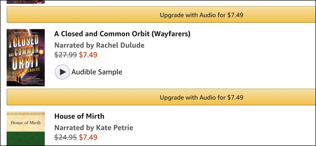 kindle, audible, audiobook, upgrade, discount