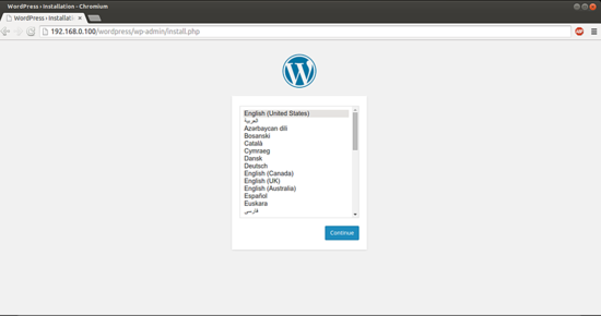 Установка WordPress 4.0 на Ubuntu 14.04