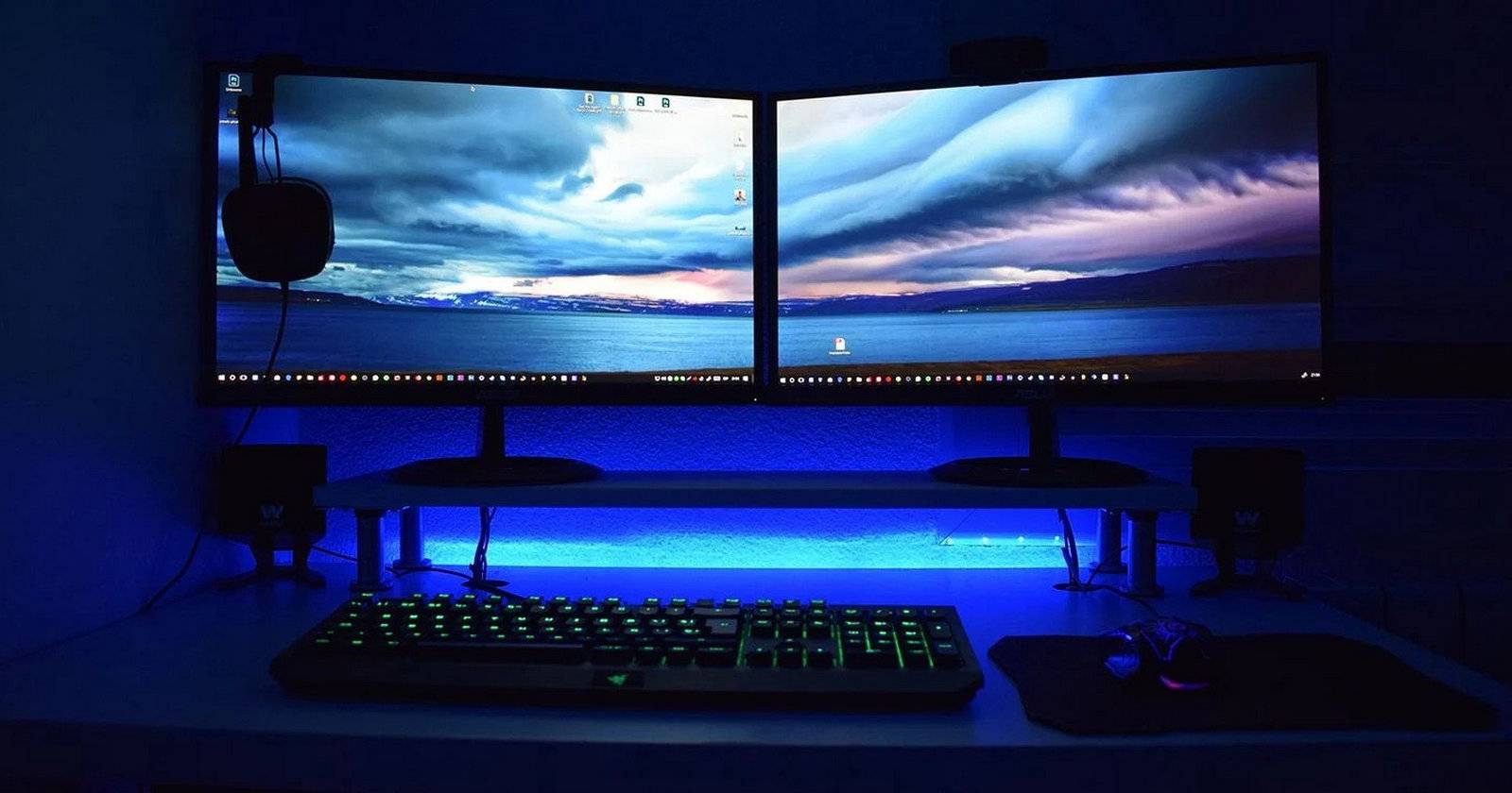 Многомониторная рабочая станция с Windows 11