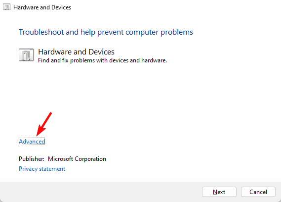 Опция применить исправления автоматически в мастере устранения неполадок