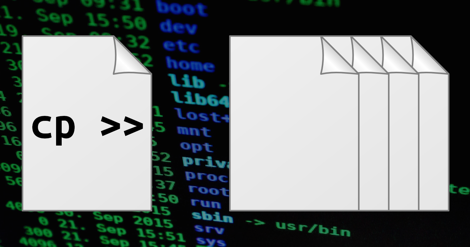 Копирование файлов в Linux: команда cp — руководство