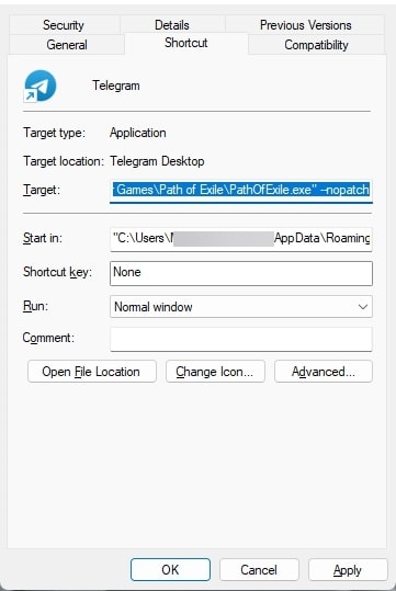 Anleitung: Startparameter für Path of Exile setzen