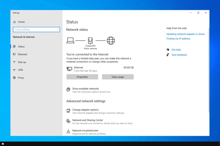 Ошибка Acquiring network address в Windows 10 — как исправить