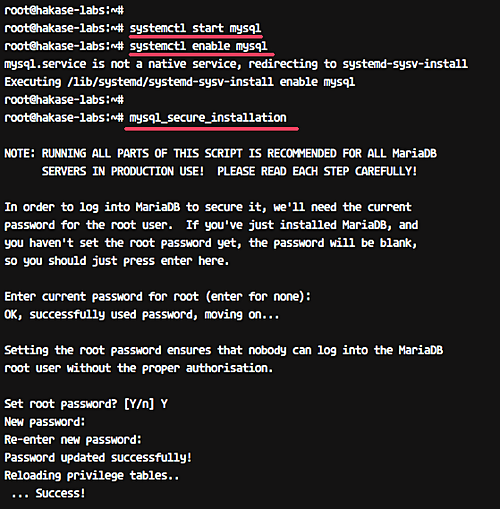 Установка MariaDB