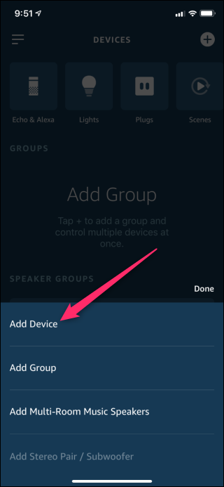 Внешний вид Echo с активированным голосом.