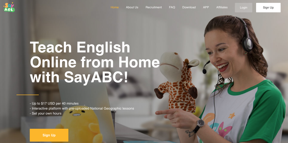 Уроки SayABC с материалами National Geographic