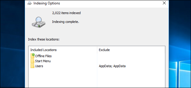 Какие файлы индексирует Windows Search