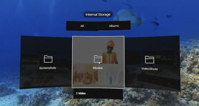 Как удалить загруженные файлы с Oculus Go