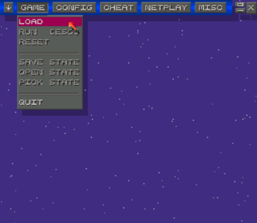 Демонстрация эмуляции ZSNES — игровой процесс SNES