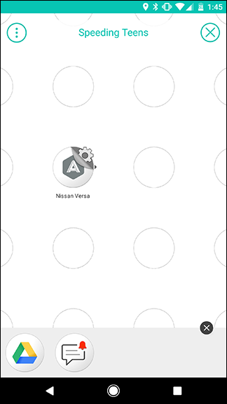 Настройки Thing Automatic: значок шестерёнки