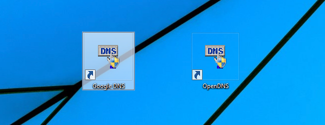 Ярлык для мгновенной смены DNS в Windows
