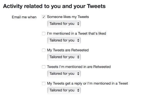 настройки-email-twitter