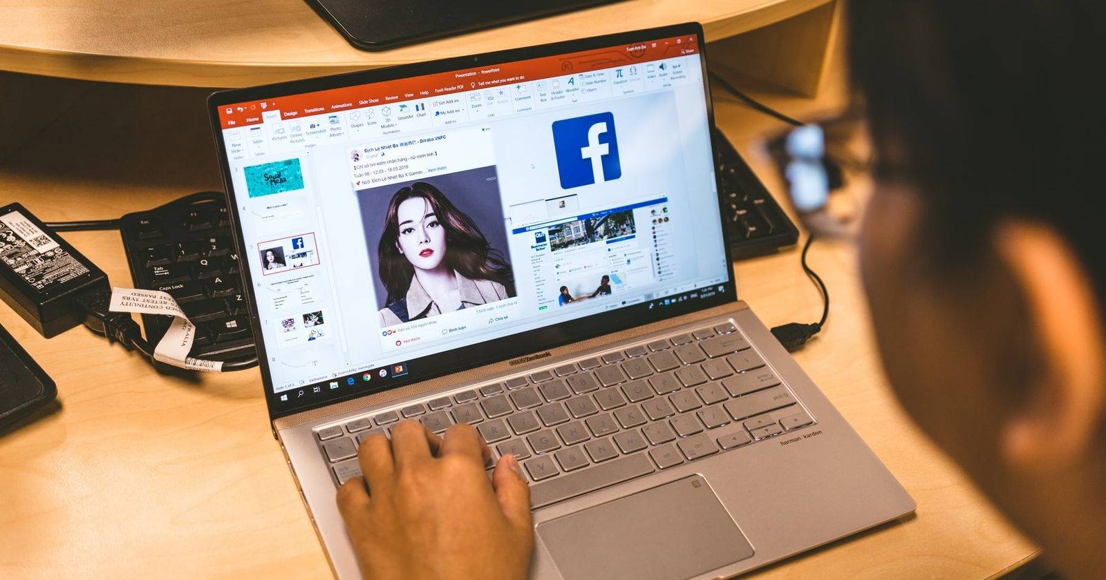 Обрезать изображение в PowerPoint в круг